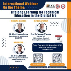 International Webinar on Lifelong Learning in Technical Education in Digital ERA