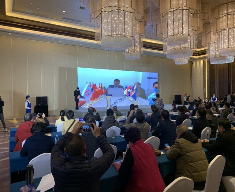 SEAMEO TED’s Director Delivering Key Note Address in the Opening Ceremony of the China-ASEAN Rail Transit Talent Cultivation Summit Forum 2020