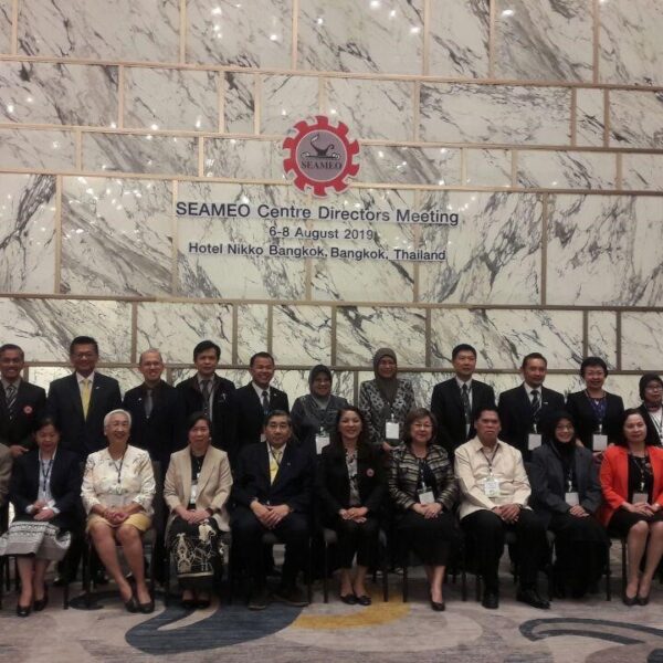 SEAMEO TED delegates attending the SEAMEO Centers Directors Meeting in Bangkok, Thailand