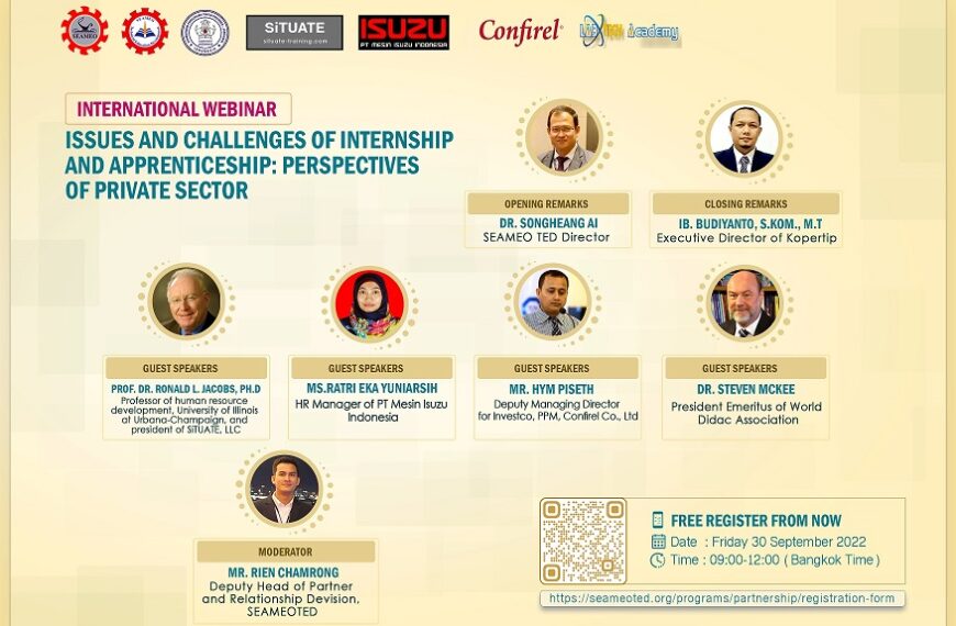 International Webinar On the theme: Issues and Challenges of Internship…