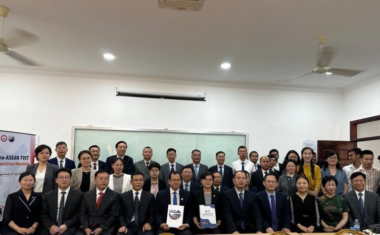 Courtesy Meeting between China TVET Cooperation Delegation and SEAMEO TED Management Phnom Penh, July 13, 2023