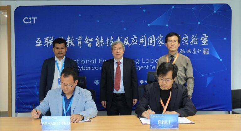 MoU Signing between SEAMEO TED and Beijing Normal University (BNU) for TVET Cooperation and Development