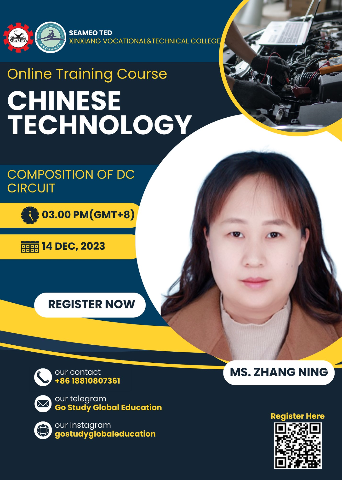 Online training on Chinese Automobile Technology