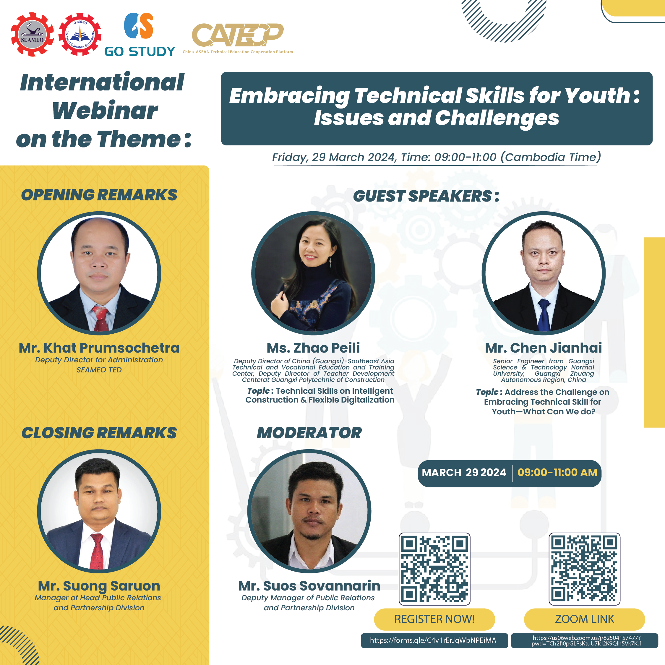 International Webinar On the theme: Embracing Technical Skills for Youth: Issues and Challenges