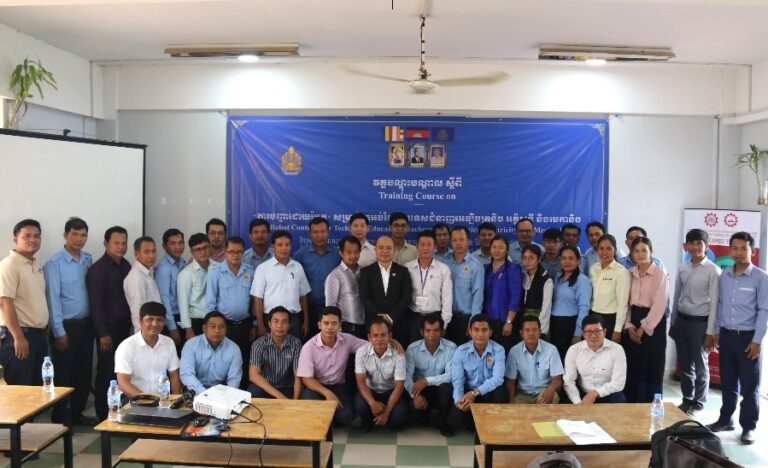 Training Course on “Robot Control” for Technical Education Teachers of Electricity, Electronics, and Mechanics Kandal, June 24-25, 2024