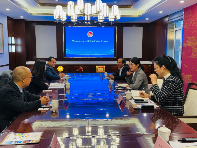 Courtesy Call with Mr. Hadi Tjahjono, Director of Education, Culture and Tourism Division, ASEAN-China Center (ACC)