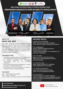 BINA INSANI INTERNATIONAL STADIUM GENERAL 2025 PREPARING GRADUATE EMPLOYABILITY EXCELLENCE