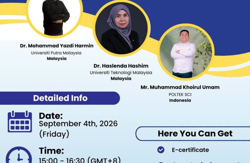 ONLINE SEMINAR NTERNATIONAL EXPERTS SHARING MEETING “Sustainable Automation for Green&hellip;